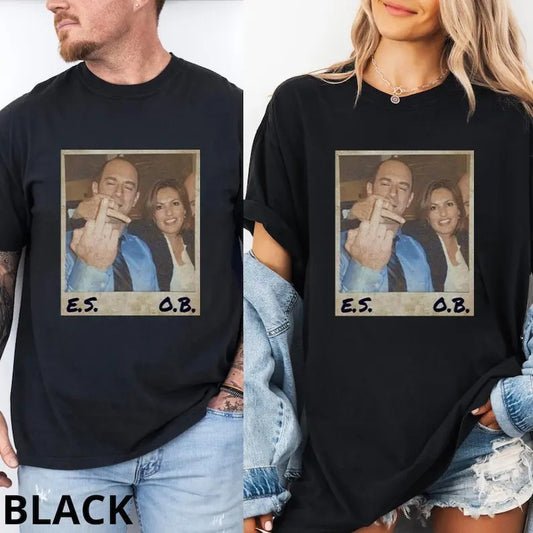 Elliot Stabler And Olivia Benson Shirt, Law And Order Shirt, Elliot And Olivia Law And Order Svu Vintage Shirt, T-shirt, Sweatshirt, Gift For All