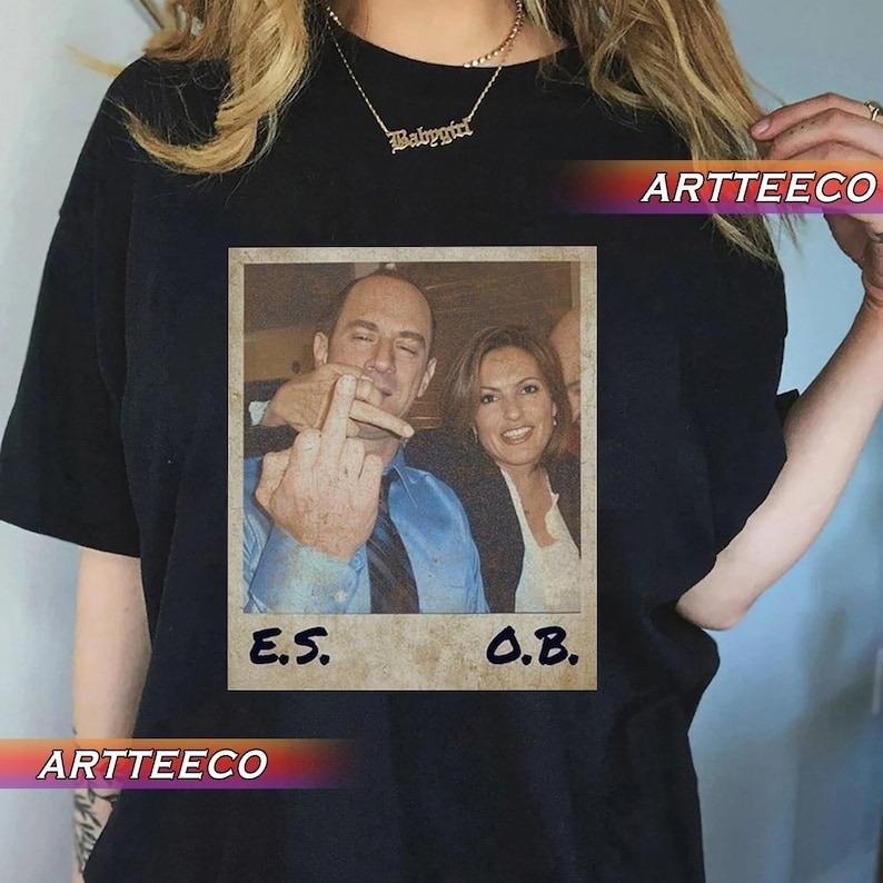 Elliot Stabler And Olivia Benson Shirt, Law And Order Shirt, Elliot and Olivia Shirt, Law and Order SVU Tee, Elliot and Olivia Sweatshirt
