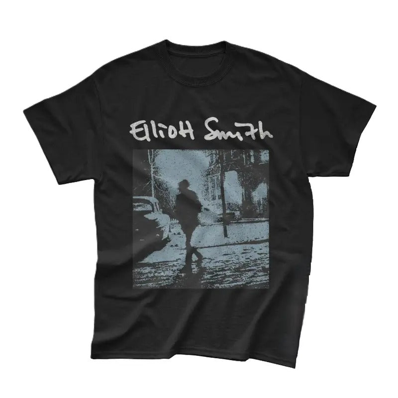 Elliott Smith T-Shirt - Unisex Indie Music Merch - Printed Music Gift - Elliott Smith Album Tee - Heatmiser, Grahpic tees, Cotton T-Shirt, Crew Neck T-Shirt, Gift for Him, Gift for Her, Gift for Friends, Menswear Top, Womenswear Top
