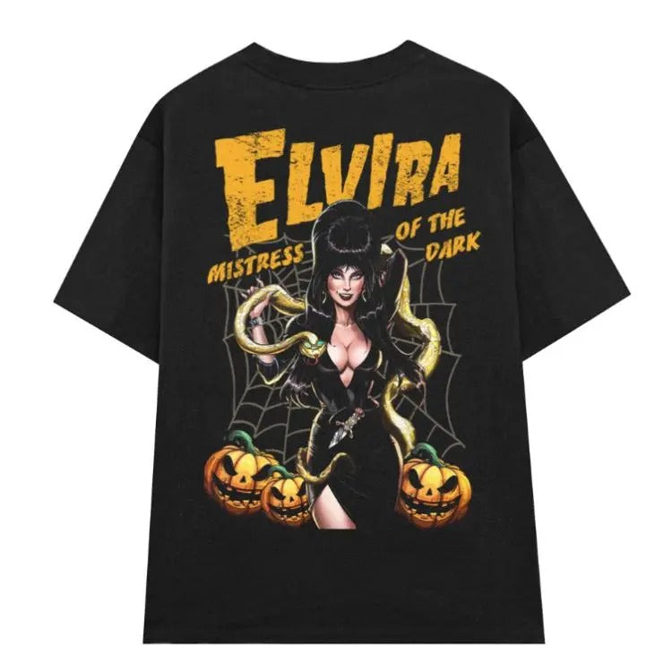 Elvira T-Shirt,Oversize, Unisex T-shirt, All Size, Vinatge tee Menswear Top