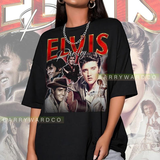Elvis Presley Vintage 90s Shirt | Sweatshirt | Hoodies, Elvis Presley T-Shirt,Gift For Him and Her , Elvis Presley Graphic Tee