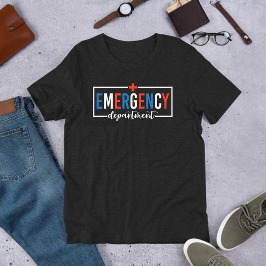 Emergency Department July 4th Usa Shirt Retro Ed American Independence Day Emergency Room Nurse 4th Of July Tee Usa Emergency Er Tech Gift TK43GN
