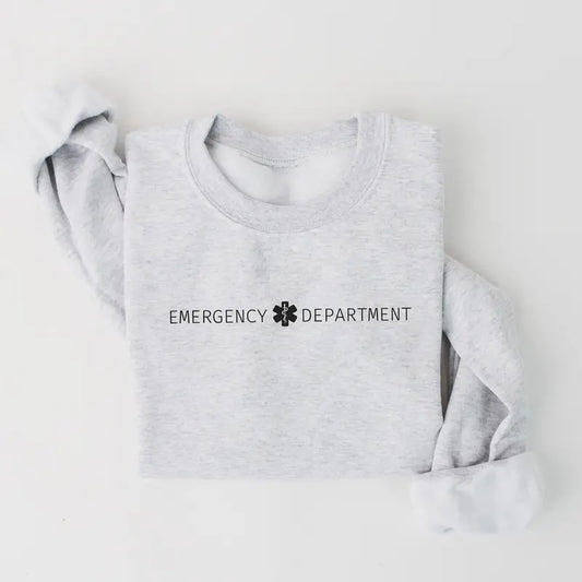 Emergency Department Sweatshirt, ER Nurse Shirt, ED Nurse Emergency Medicine, ED Rn Registered Nurse, Emergency Room ER Tech Sweater, Er Nurse Gift