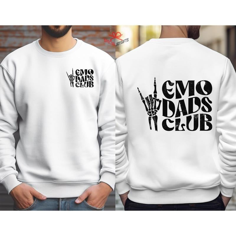 Emo Dads Club Shirt, Cool Dads Club, Emo Dad Tshirt, Father Gifts for Dad, Shirt for Men