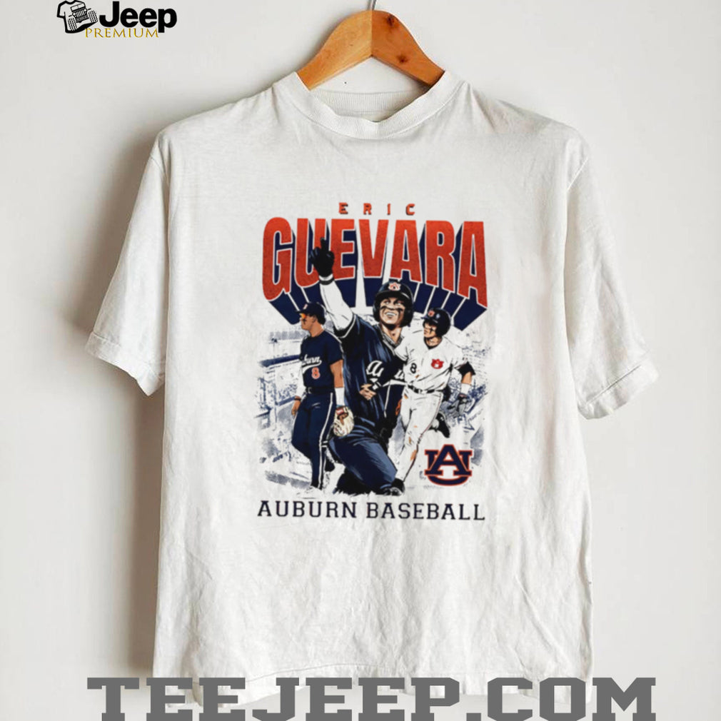 Eric Guevara Auburn Tigers Baseball Player Tribute Vintage T Shirt
