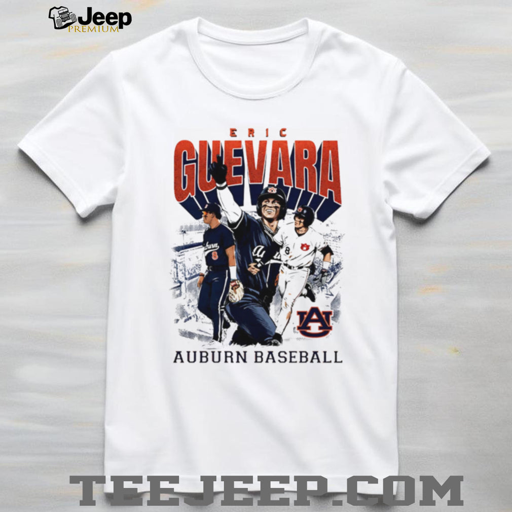 Eric Guevara Auburn Tigers Baseball Player Tribute Vintage T Shirt