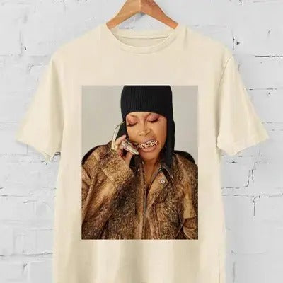 Erykah Badu 2023 Tshirt, Erykah Badu vintage,90s Erykah Badu Music t-shirt Gift, Women Unisex T-shirt Cotton Fit Top Womenswear