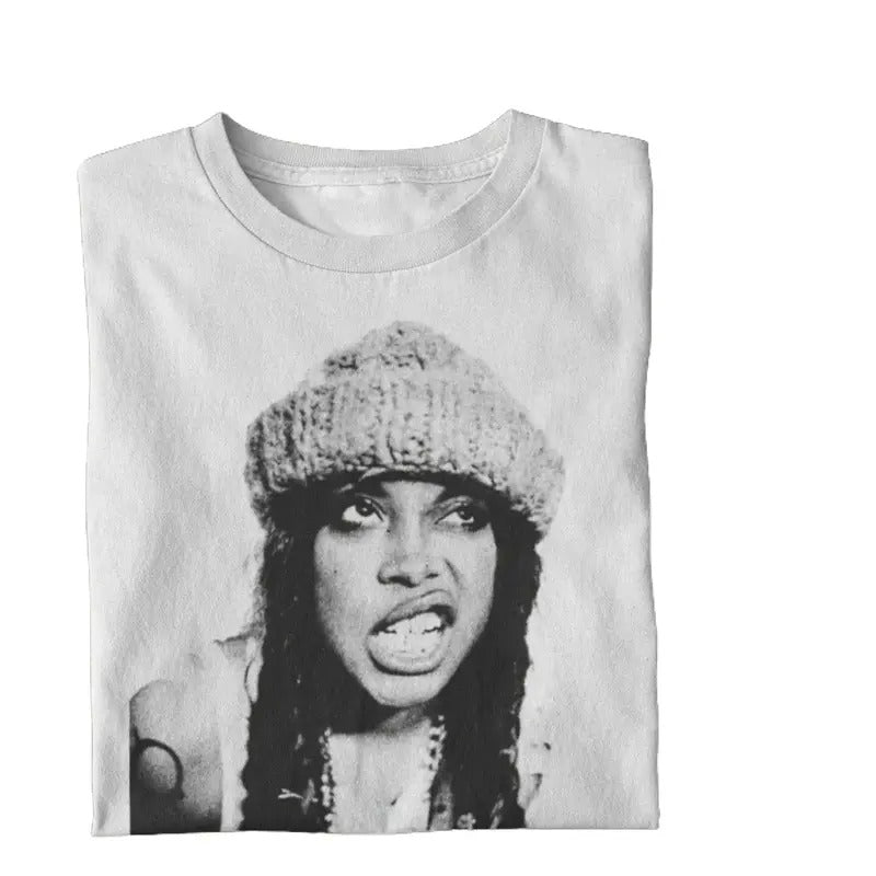 Erykah Badu EOO T-Shirt, Retro Erykah Hoodie, Vintage Fan Art Sweatshirt, 90s Music Shirt, Gift for women Cotton Crewneck