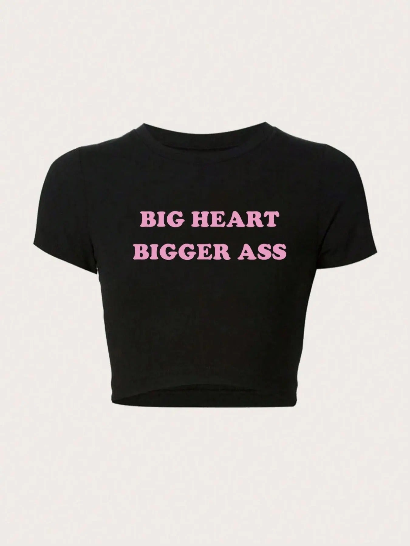 Essnce 1pcs Solid Round Neck Tee