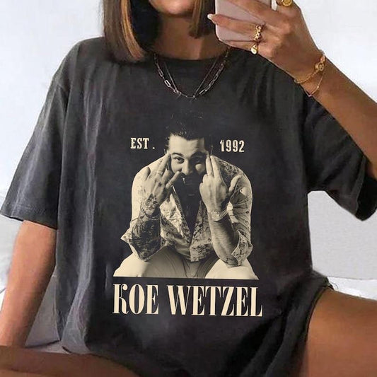 Est 1992 Wetzel Graphic shirt, Wetzel fans,Wetzel Graphic Music Koe Shirt, Koe 90S Vintage Retro Album shirt , Gift for men women tshirt