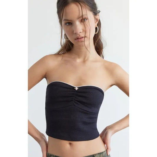 Est. PAC 1980 Women's Aria Pointelle Tube Top