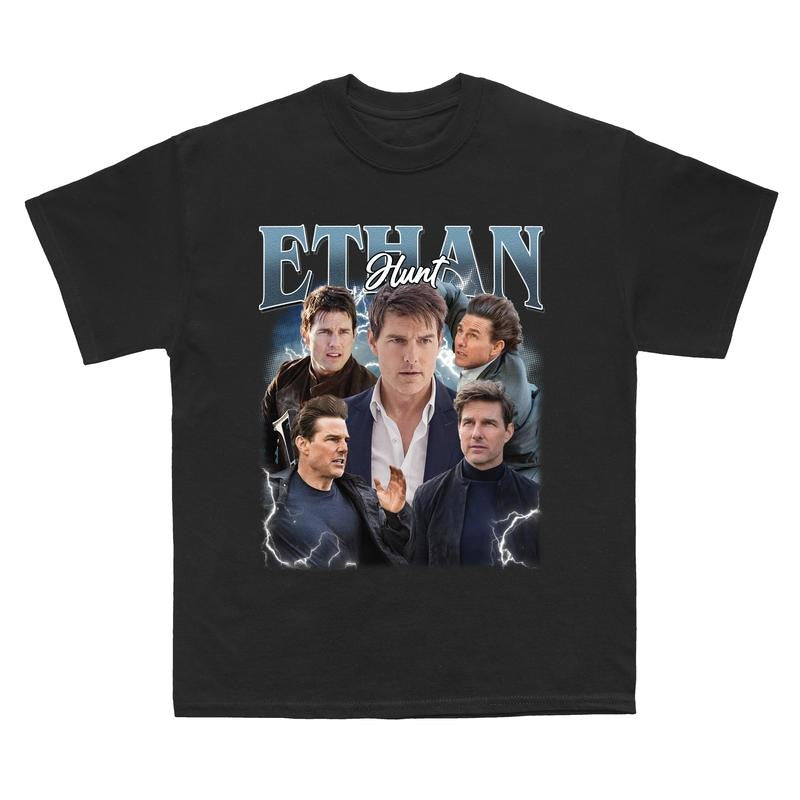 Ethan Hunt T-shirt, Mission Impossible Movie Sweatshirt, Tom Cruise Ethan Hunt Inspired Hoodie, Shirt For Movie Lovers, Gift For Her
