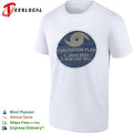 Evacuation Plan grab beer run like hell hurricane symbol shirt