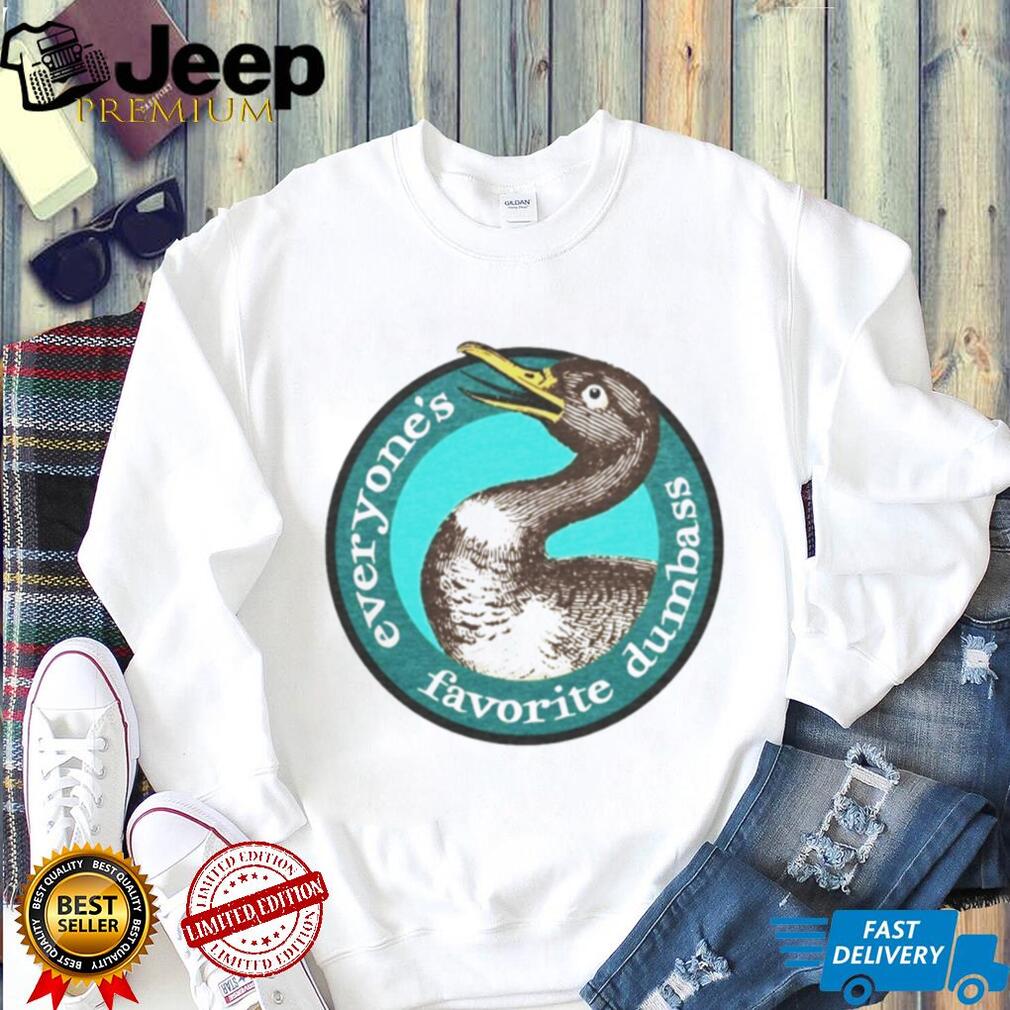 Everyone’s Favorite Dumbass Bird Vintage Circle Graphic T Shirt