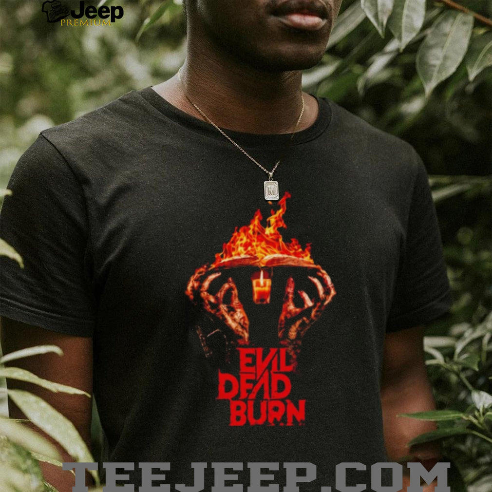 Evil Dead Burn Horror Movie Graphic shirt