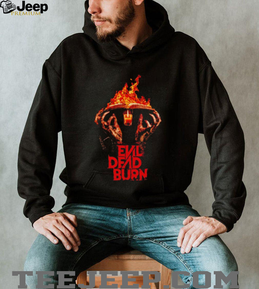 Evil Dead Burn Horror Movie Graphic shirt