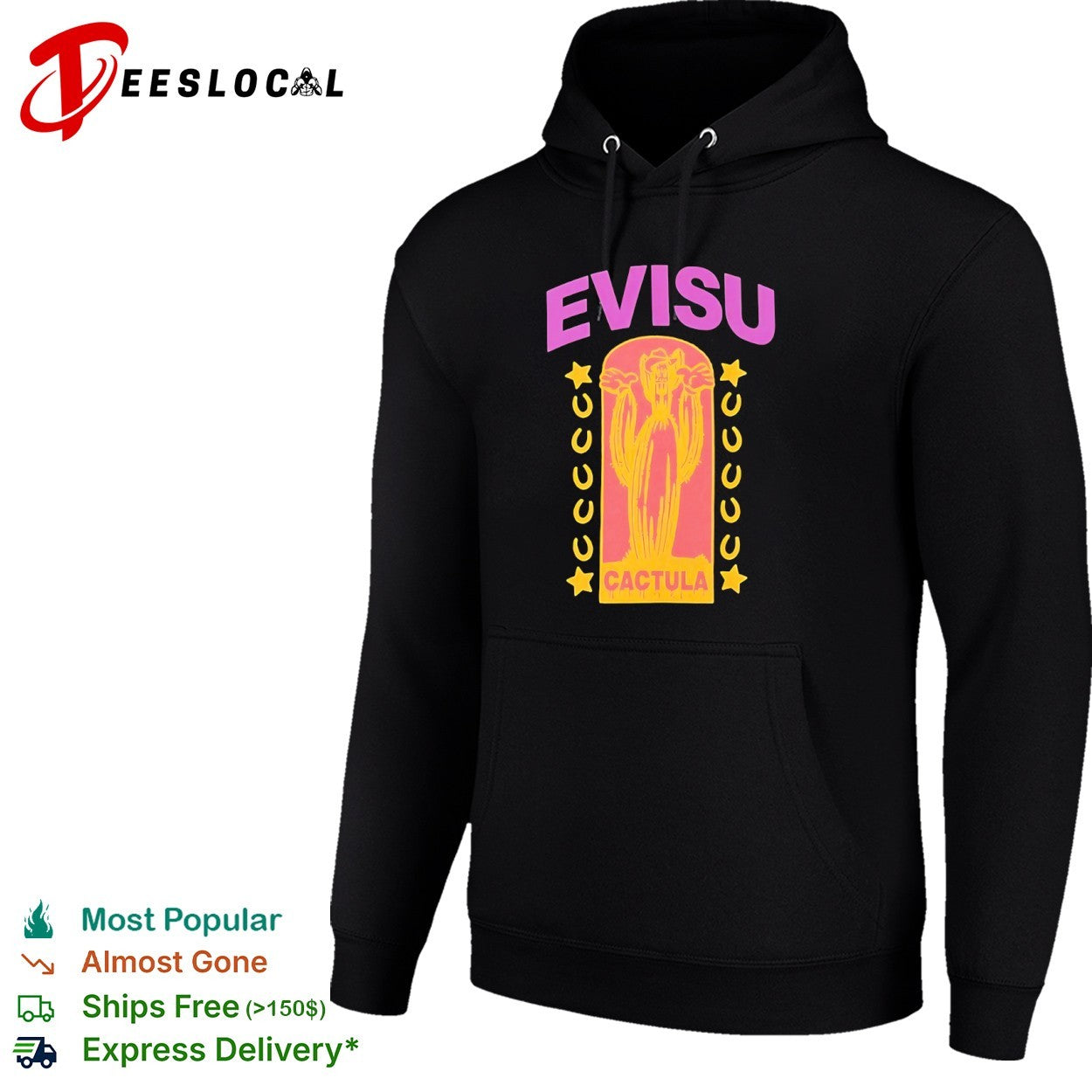 Evisu Cactula Cactus Streetwear shirt