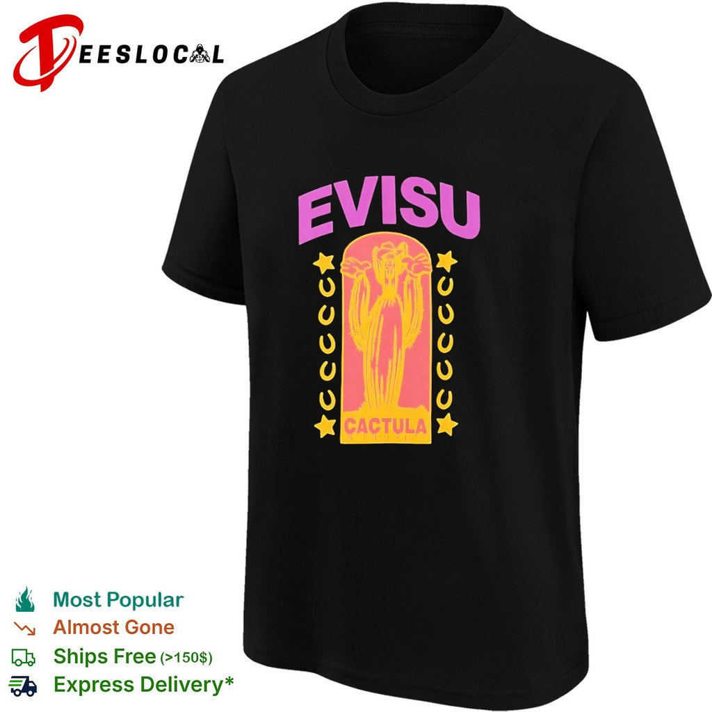 Evisu Cactula Cactus Streetwear shirt