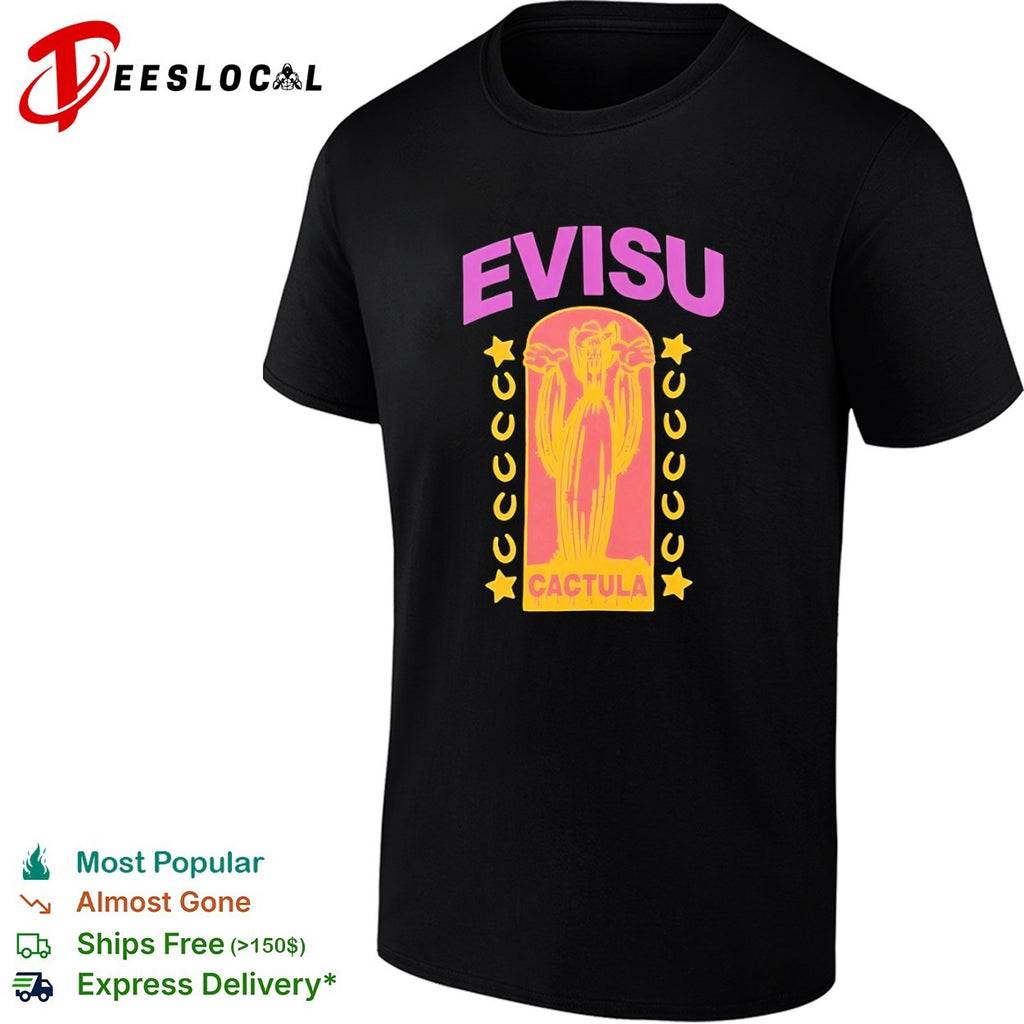 Evisu Cactula Cactus Streetwear shirt