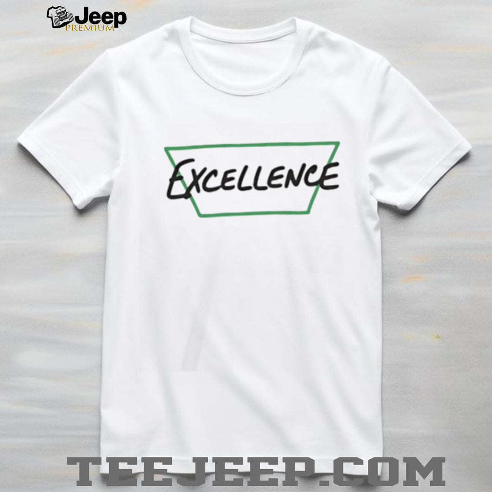 Excellence Minimalist Geometric Graphic T Shirt