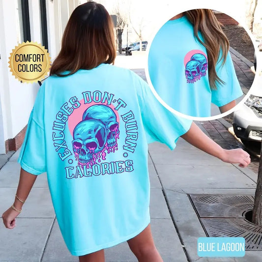 Excuses Don't Burn Calories Shirt s Gym Pump Cover Funny Gym Shirt Gym Rat Gift Weightlifting Shirt Gift For Gym Lover