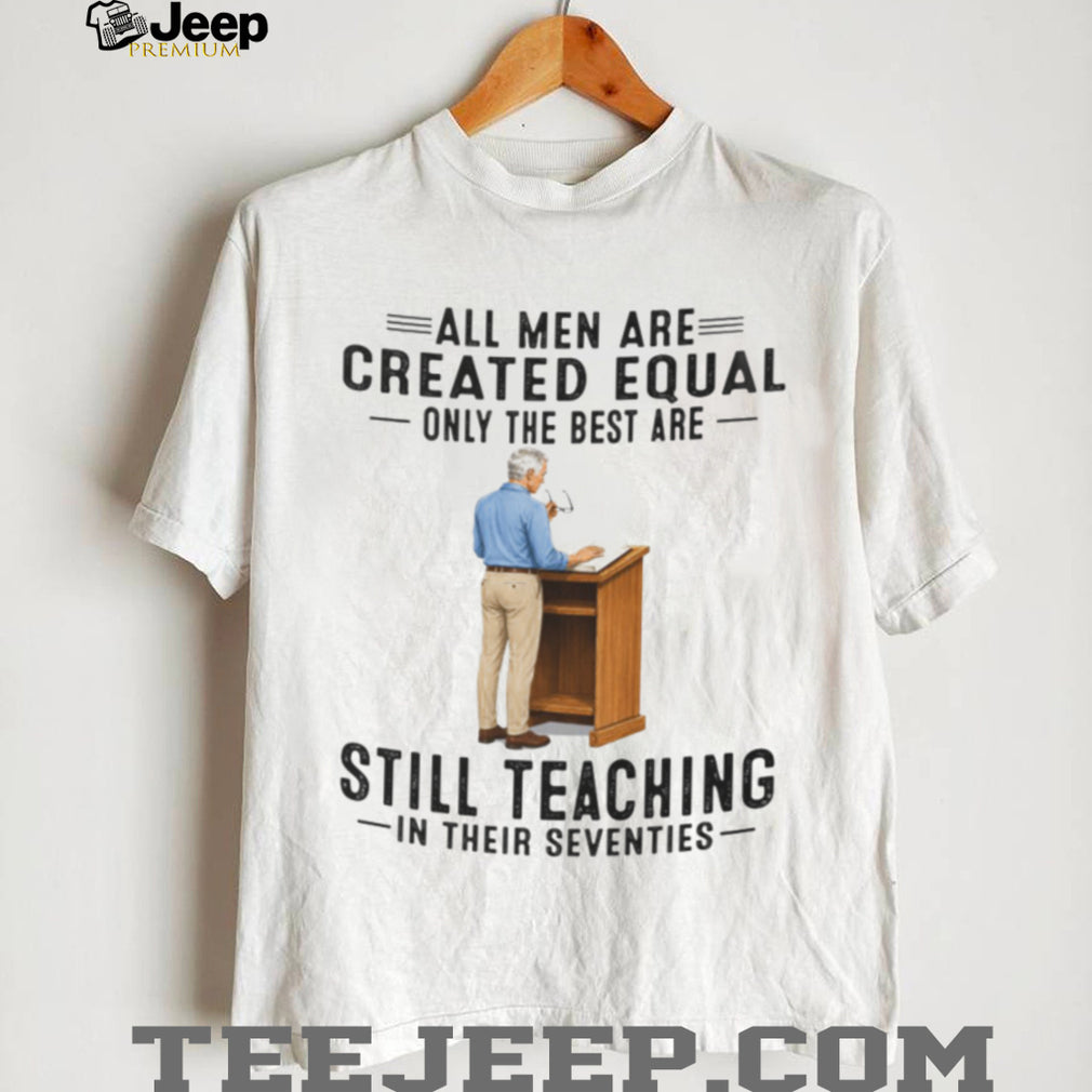 Expert Teacher Still Teaching In Seventies Shirt