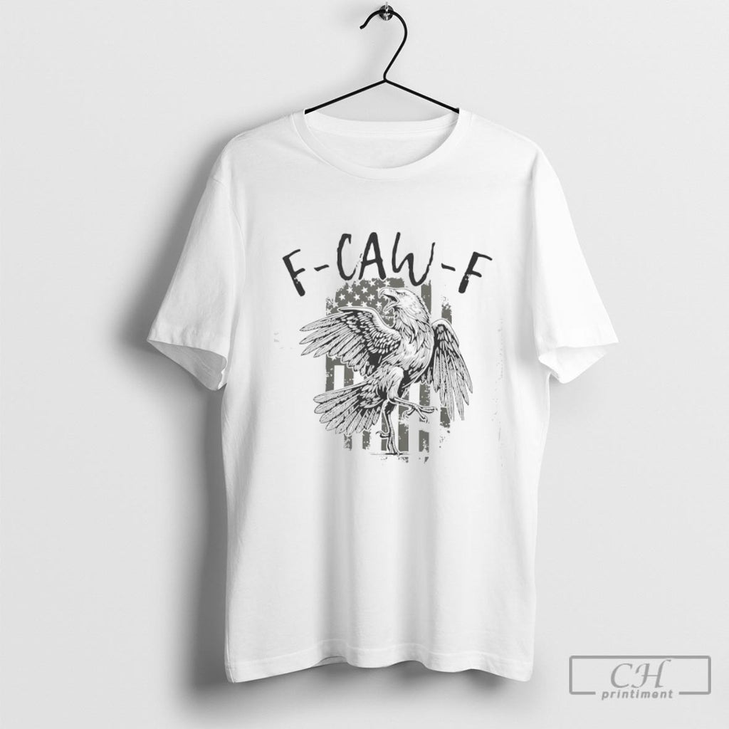 F Caw F Eagle American Flag Shirt Sweater