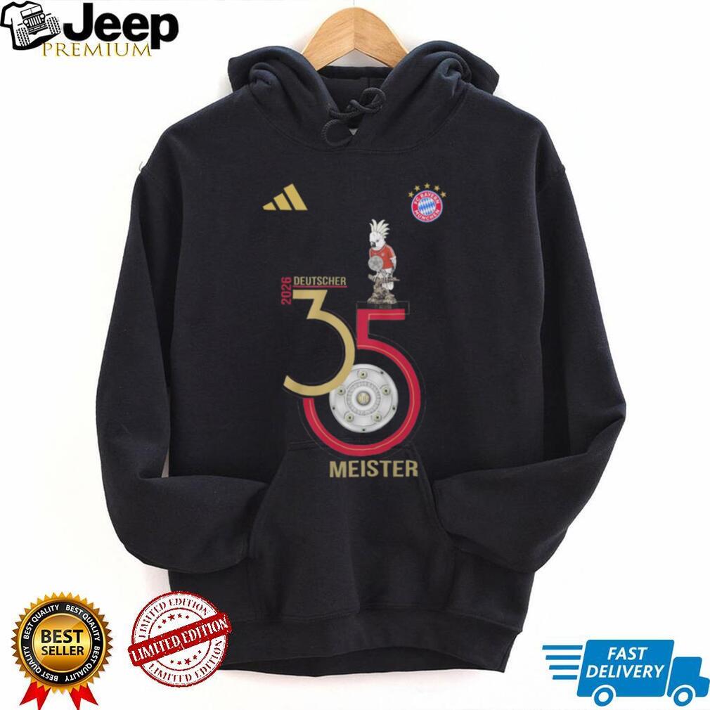 FC Bayern Munich 35th Bundesliga Title 2026 Deutscher Meister T Shirt
