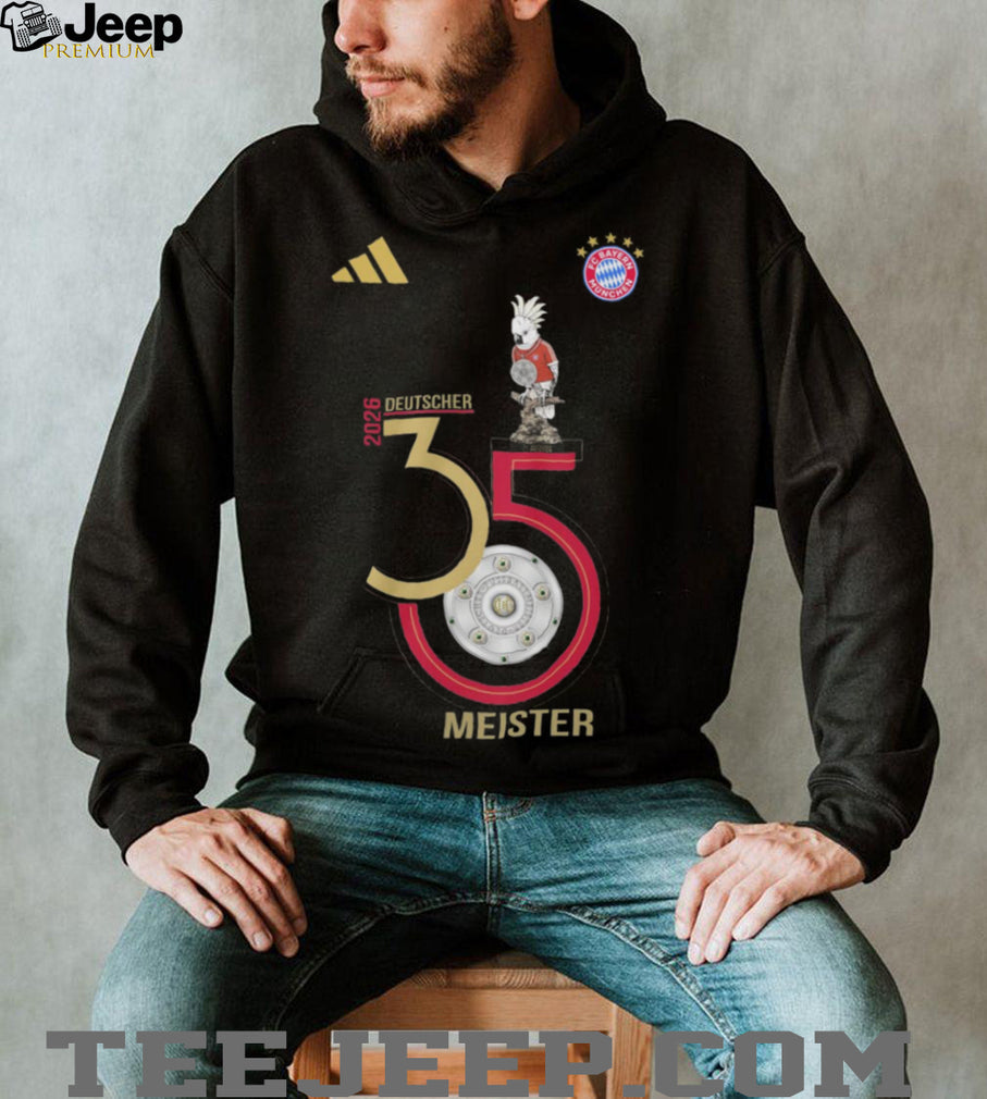 FC Bayern Munich 35th Bundesliga Title 2026 Deutscher Meister T Shirt