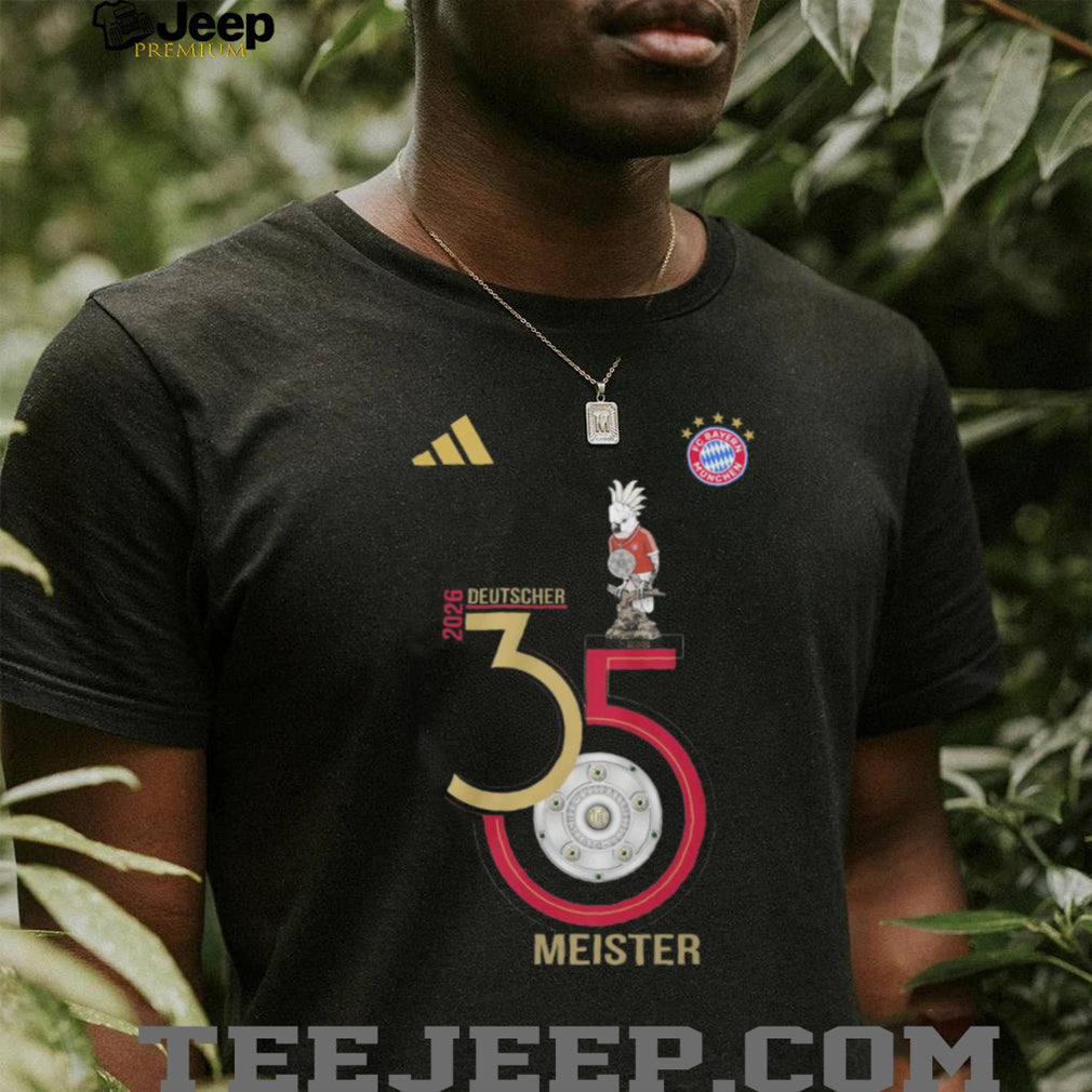FC Bayern Munich 35th Bundesliga Title 2026 Deutscher Meister T Shirt