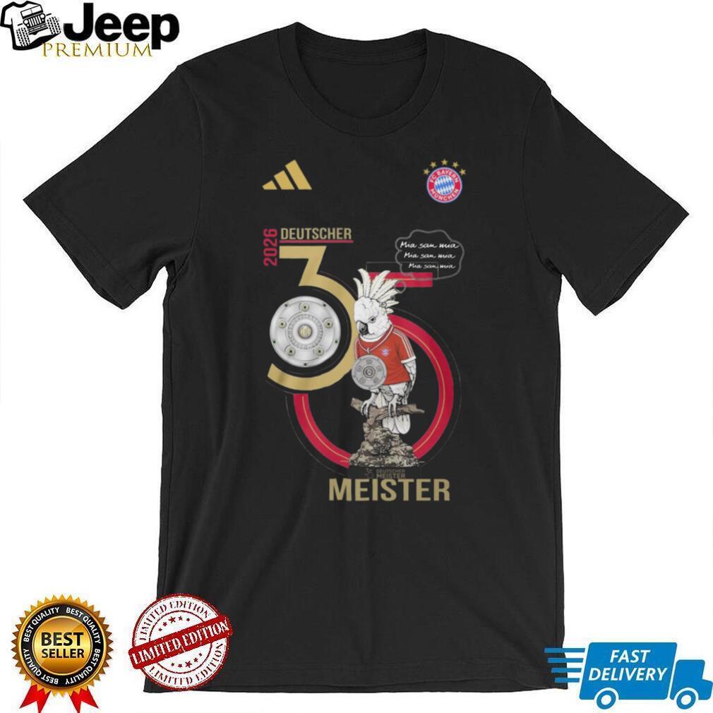 FC Bayern Munich 35th Deutscher Meister 2026 Celebration T Shirt