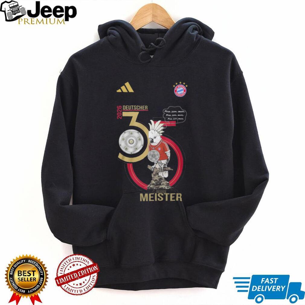 FC Bayern Munich 35th Deutscher Meister 2026 Celebration T Shirt
