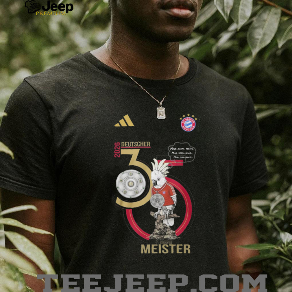 FC Bayern Munich 35th Deutscher Meister 2026 Celebration T Shirt