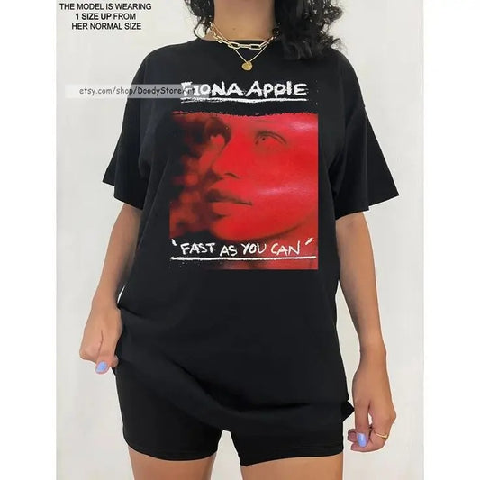 FIONA Music APPLE Vintage Shirt, Fast As You Can Album Fiona Music Apple Fan Gifts Unisex Tee