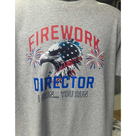 FIREWORK DIRECTOR, I RUN... YOU RUN