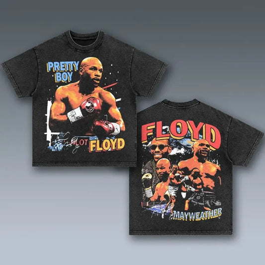 FLOYD MAYWEATHER Boxing T-shirt, Boxer Tee, Sports Shirt, Athletic Tee, Fitness Gift, Workout T-shirt Crewneck Clothing Cotton Menswear