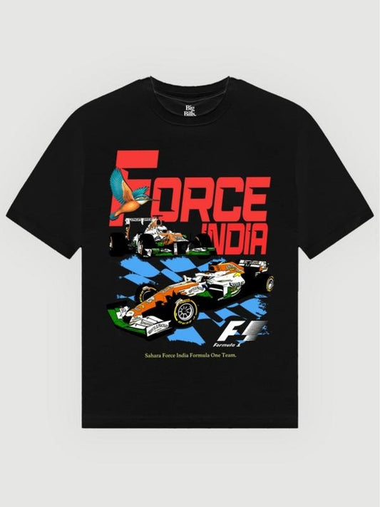 FORCE INDIA Vintage Graphic T-shirt, T-shirt for men & Women, Graphic Tee, Womenswear Cotton Top Shortsleeve