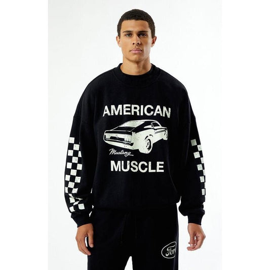 FORD Men's American Muscle Crew Neck Sweatshirt T-Shirts, Hoodie | WearSparks.com