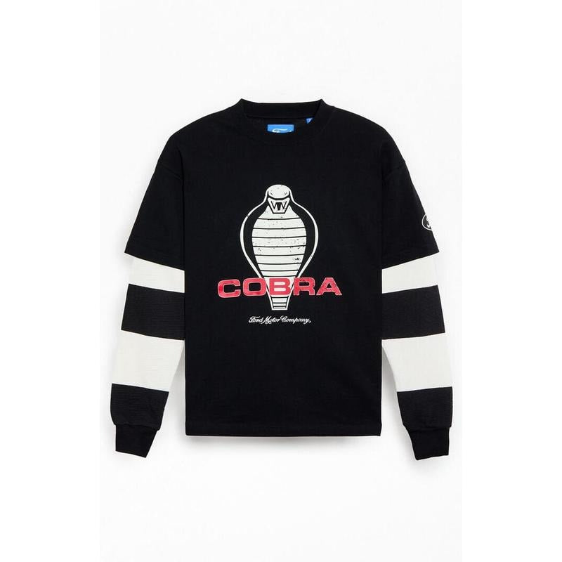 FORD Men's Cobra 2fer Long Sleeve T-Shirt - Multicolor