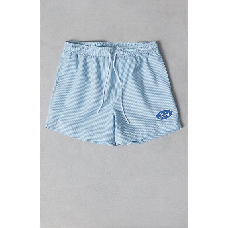 FORD Men's Striped 4.5" Swim Trunks T-Shirts, Hoodie, Sweatshirt | WearSparks.com