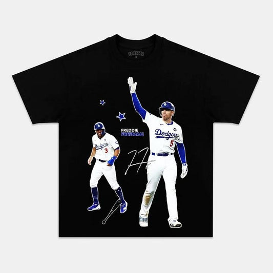 FREDDIE WALK-OFF 2.0 TEE - VINTAGE SPORT TEE - MEN'S GRAPHIC T-SHIRT SWEATSHIRT HOODIE - GIFT FOR FAN