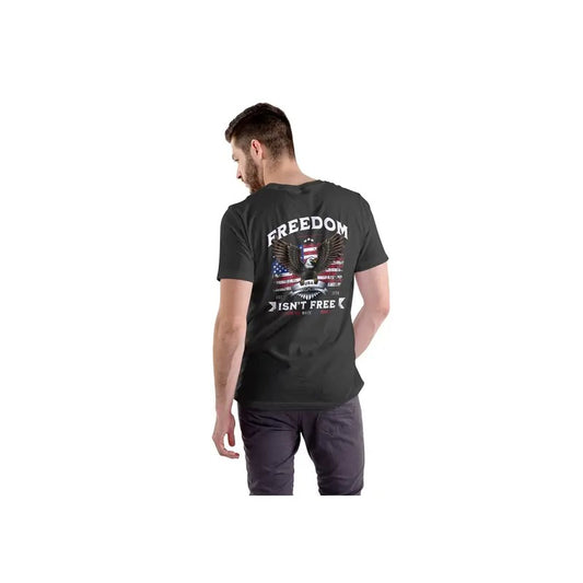 FREEDOM ISN'T FREE, short sleeve shirt