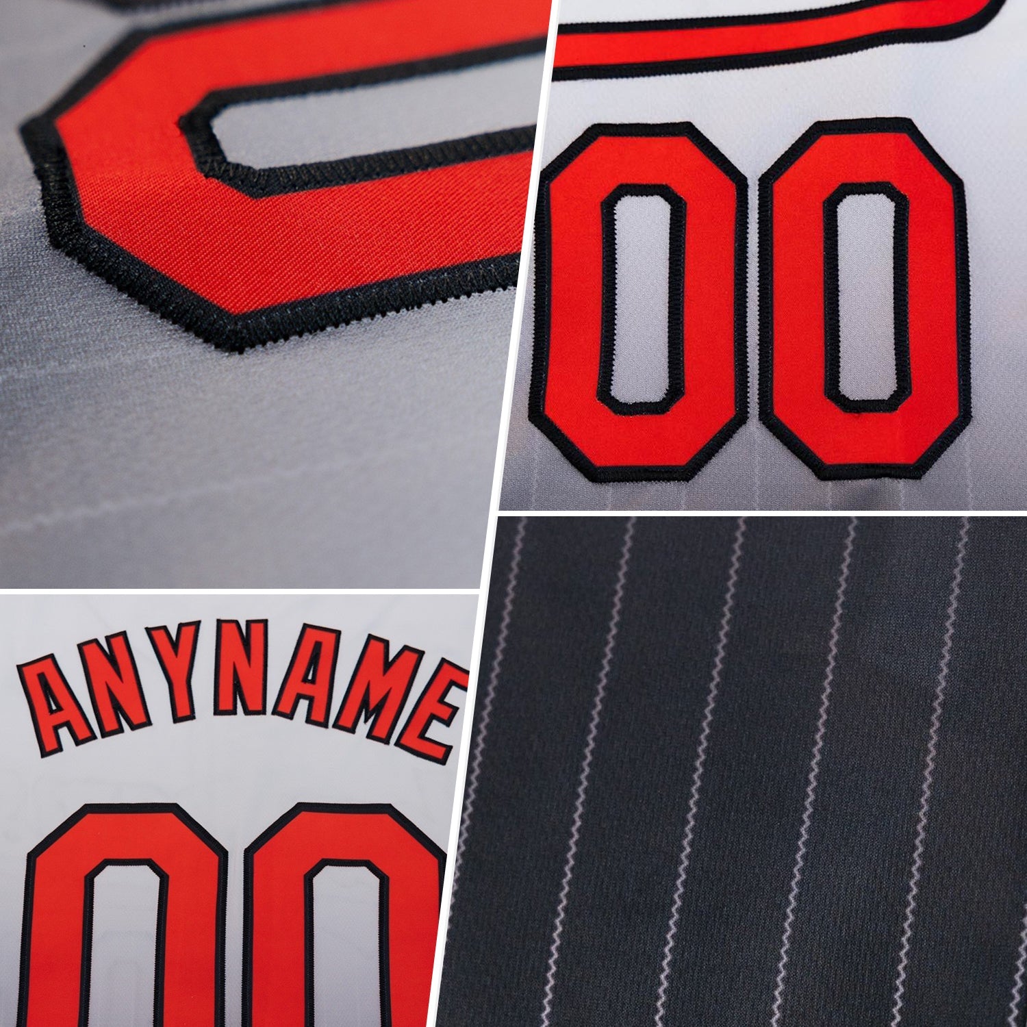 Custom Gold Pinstripe Navy-Crimson Authentic Fade Fashion Baseball Jersey T-Shirts, Hoodie, Sweatshirt (Image 2)