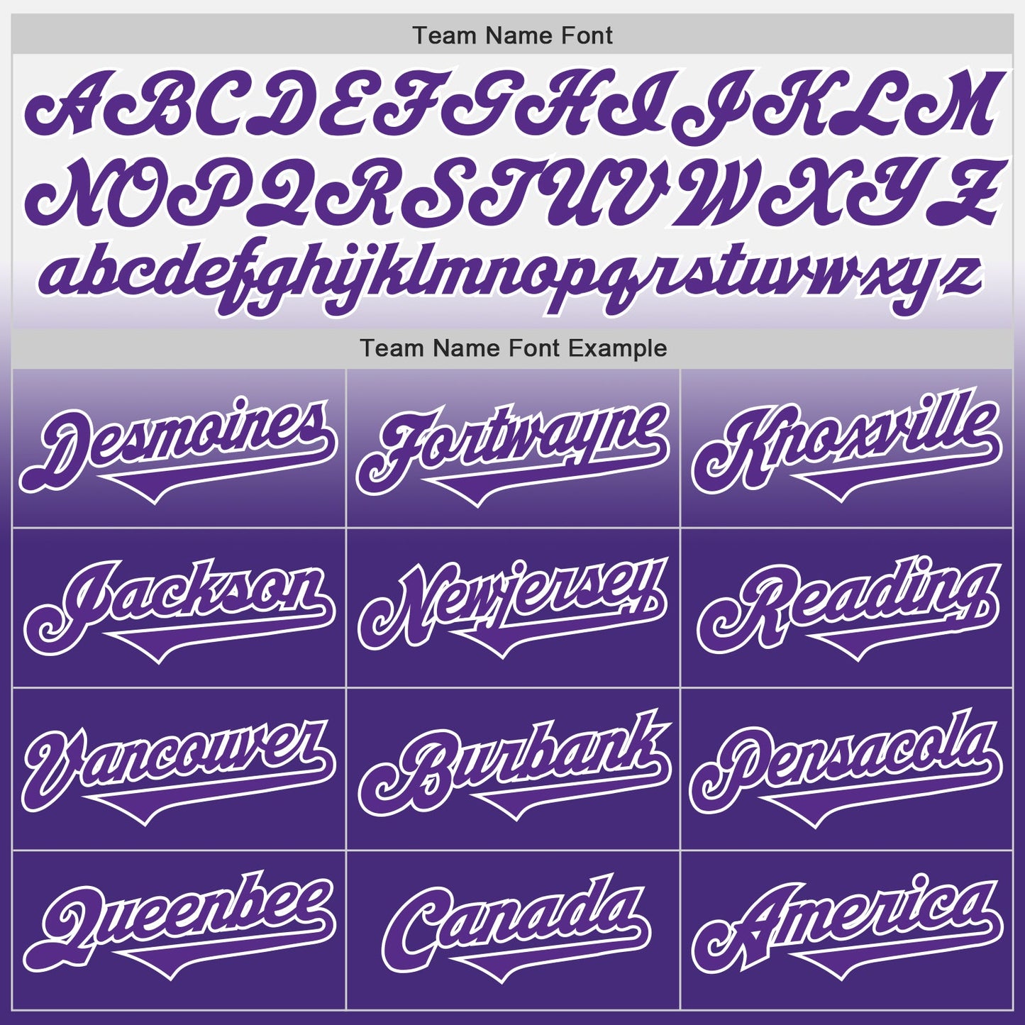 Custom White Purple Authentic Fade Fashion Baseball Jersey