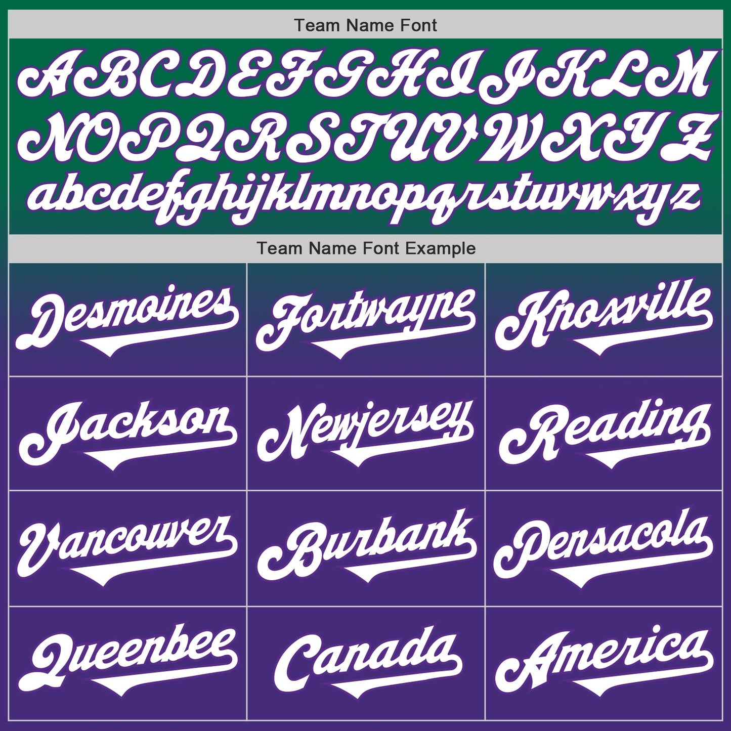 Custom Kelly Green White-Purple Authentic Fade Fashion Baseball Jersey