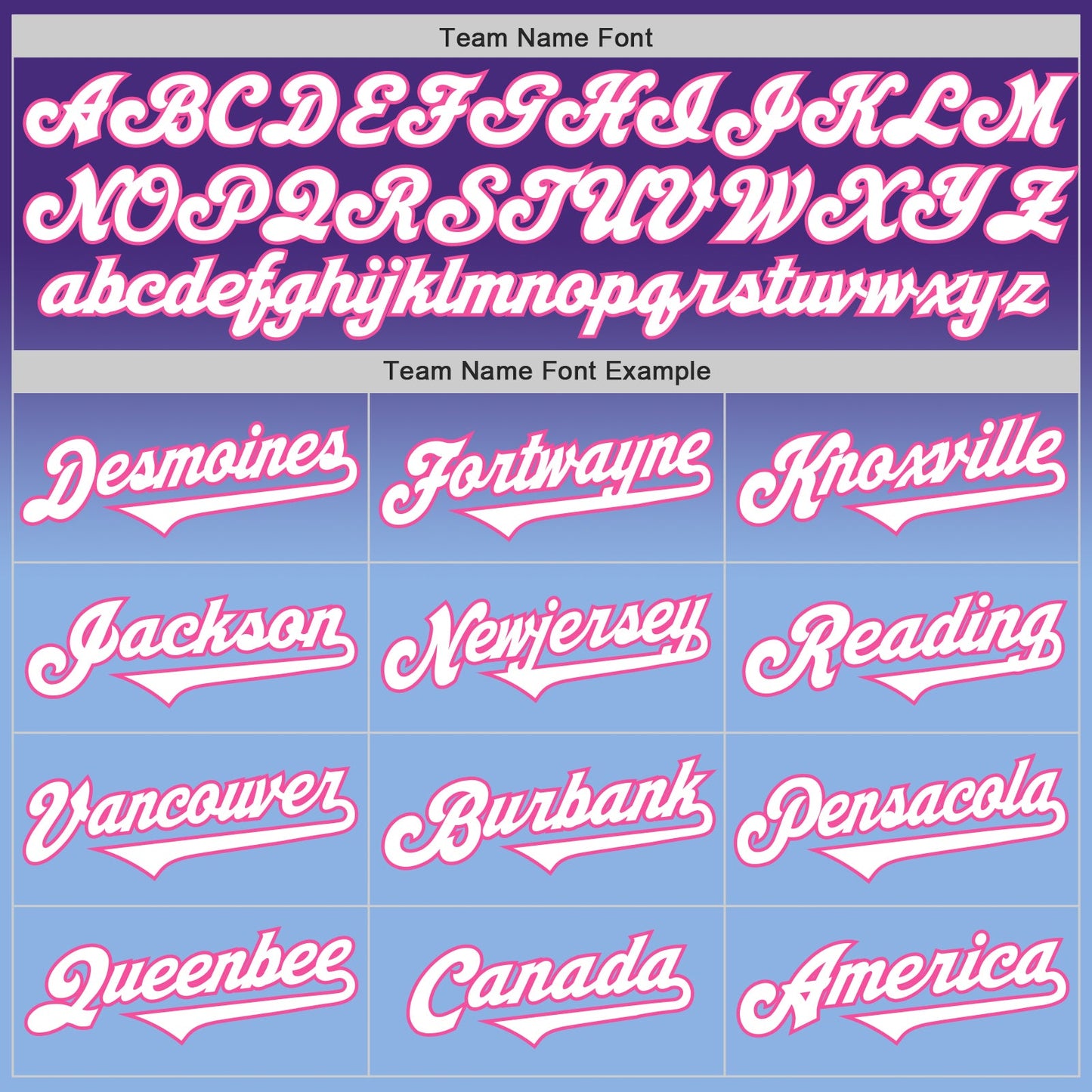 Custom Purple White Light Blue-Pink Authentic Fade Fashion Baseball Jersey