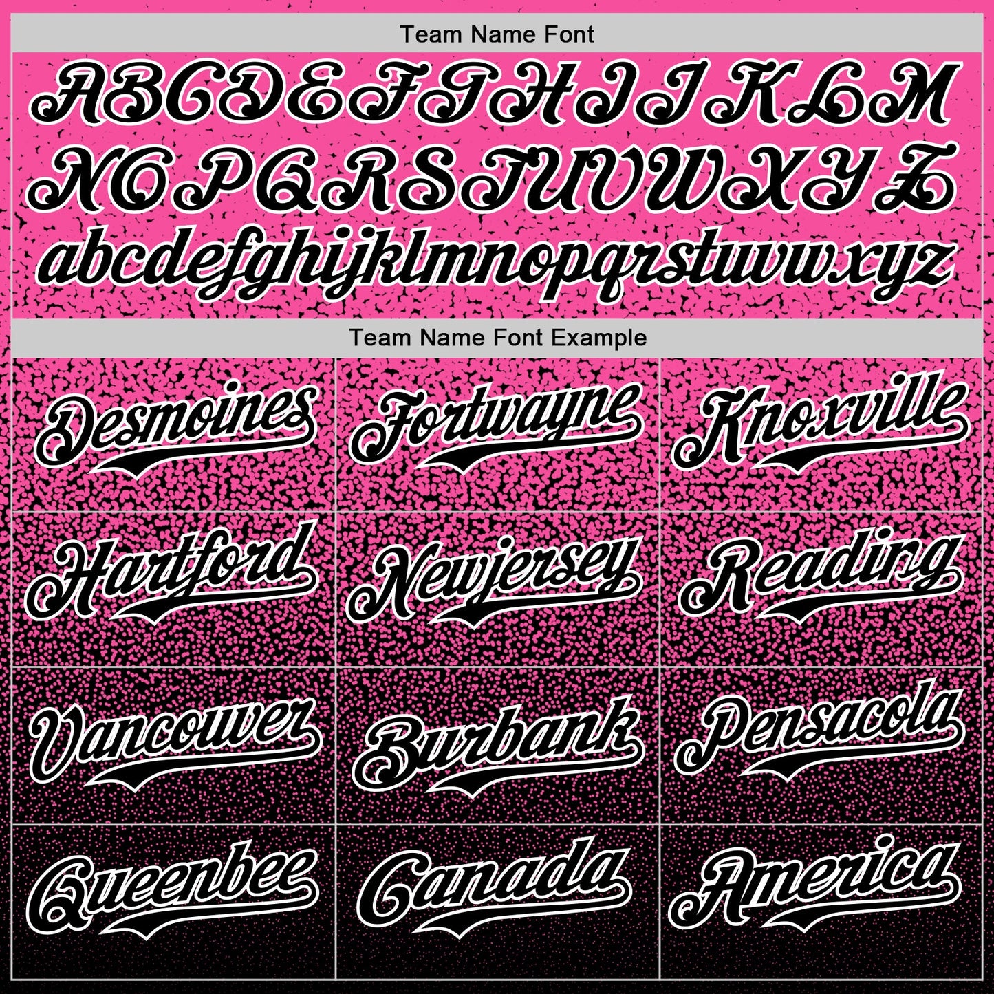 Custom Pink Black-White Fade Fashion Speckle Authentic Baseball Jersey