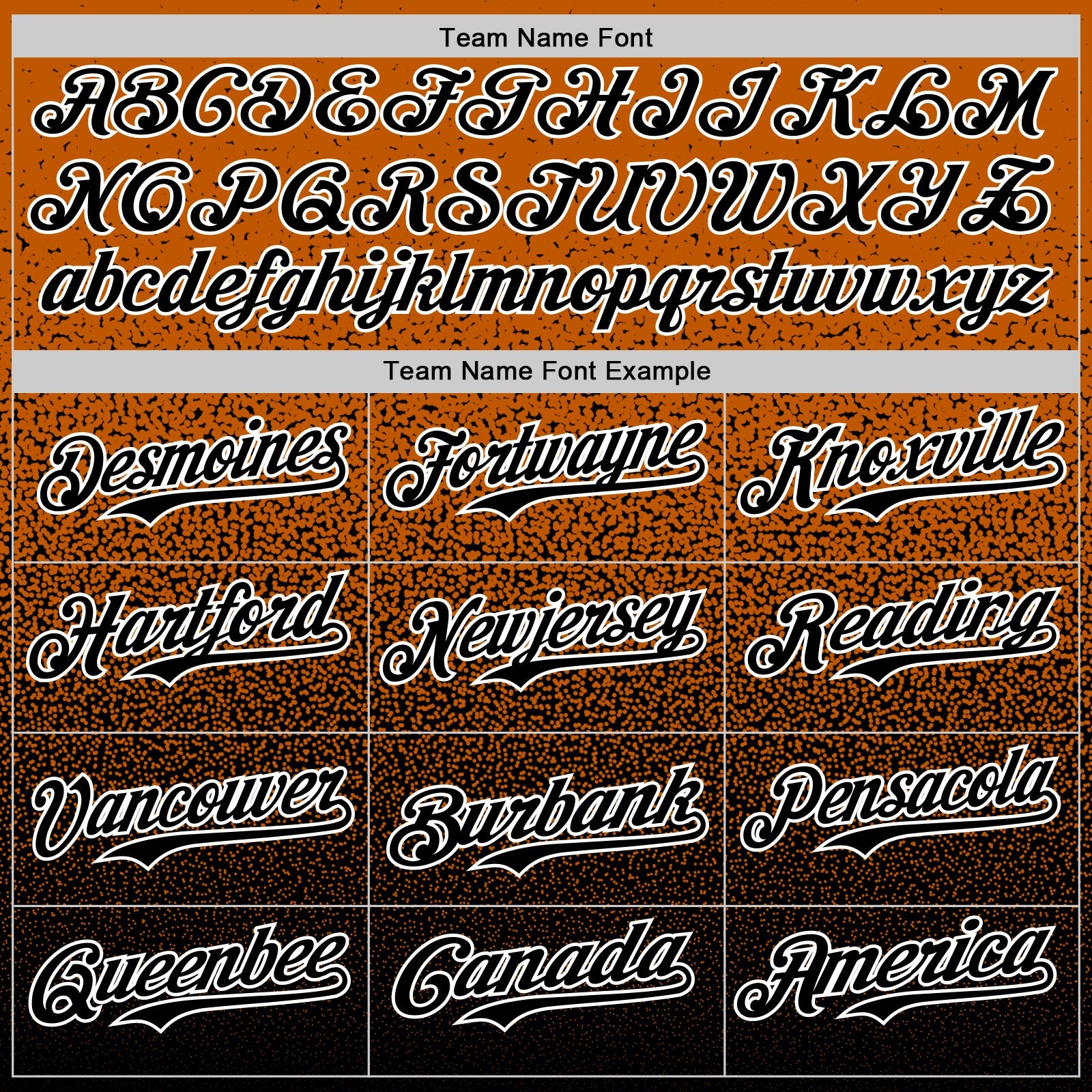 Custom Bay Orange Black-White Fade Fashion Speckle Authentic Baseball Jersey