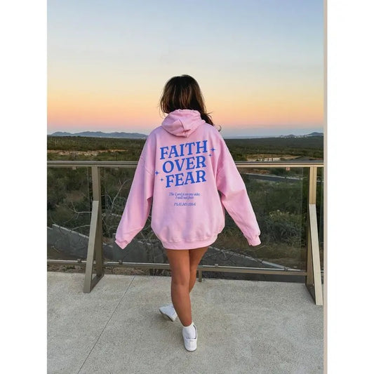 Faith Over Fear Hoodie, Jesus Hoodie, Trendy Hoodie, Bible Verse Hoodie, Bible Verse, Christian Hoodies, Christian  T-shirt, sweater and Hoodie