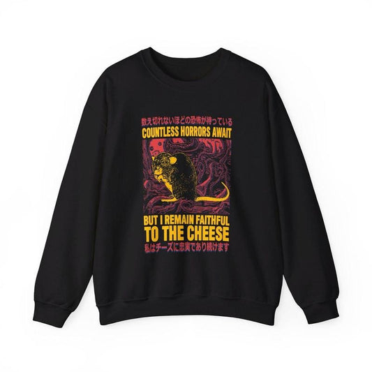 Faithful to the Cheese Vintage Japanese Rat Sweater